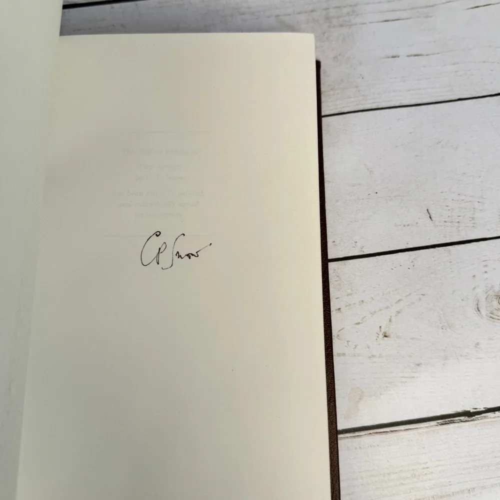 The Affair C.P. Snow SIGNED Limited Edition 1981 Franklin Library Book Hardcover